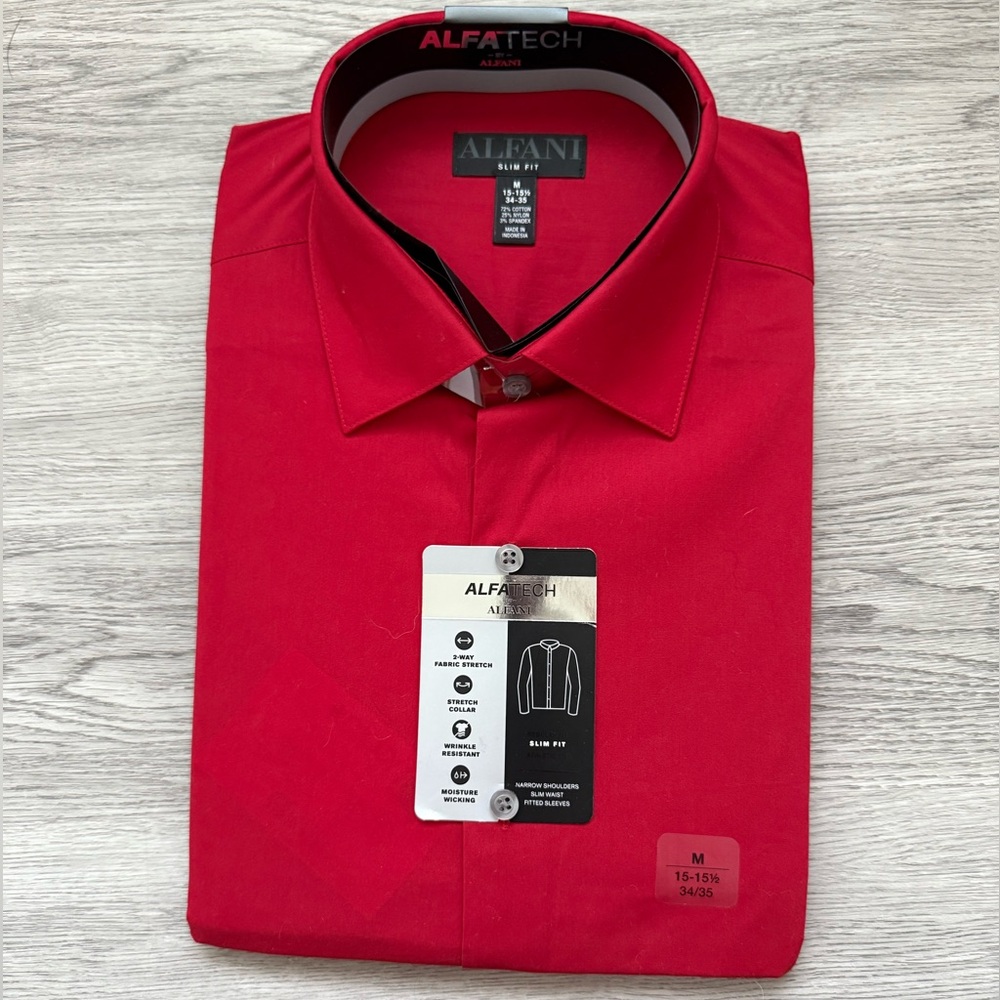 Alfani Slim Fit Dress Shirt